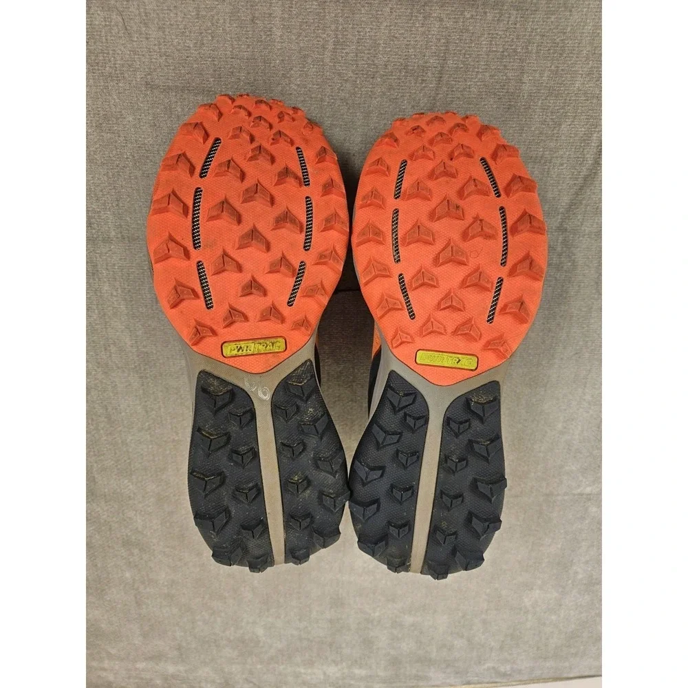 Saucony Xodus Ultra Womens 7 Orange Navy Trail Running Shoes S10734-16 PWRRUN PB